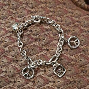 Authentic David Yurman Charm Bracelet